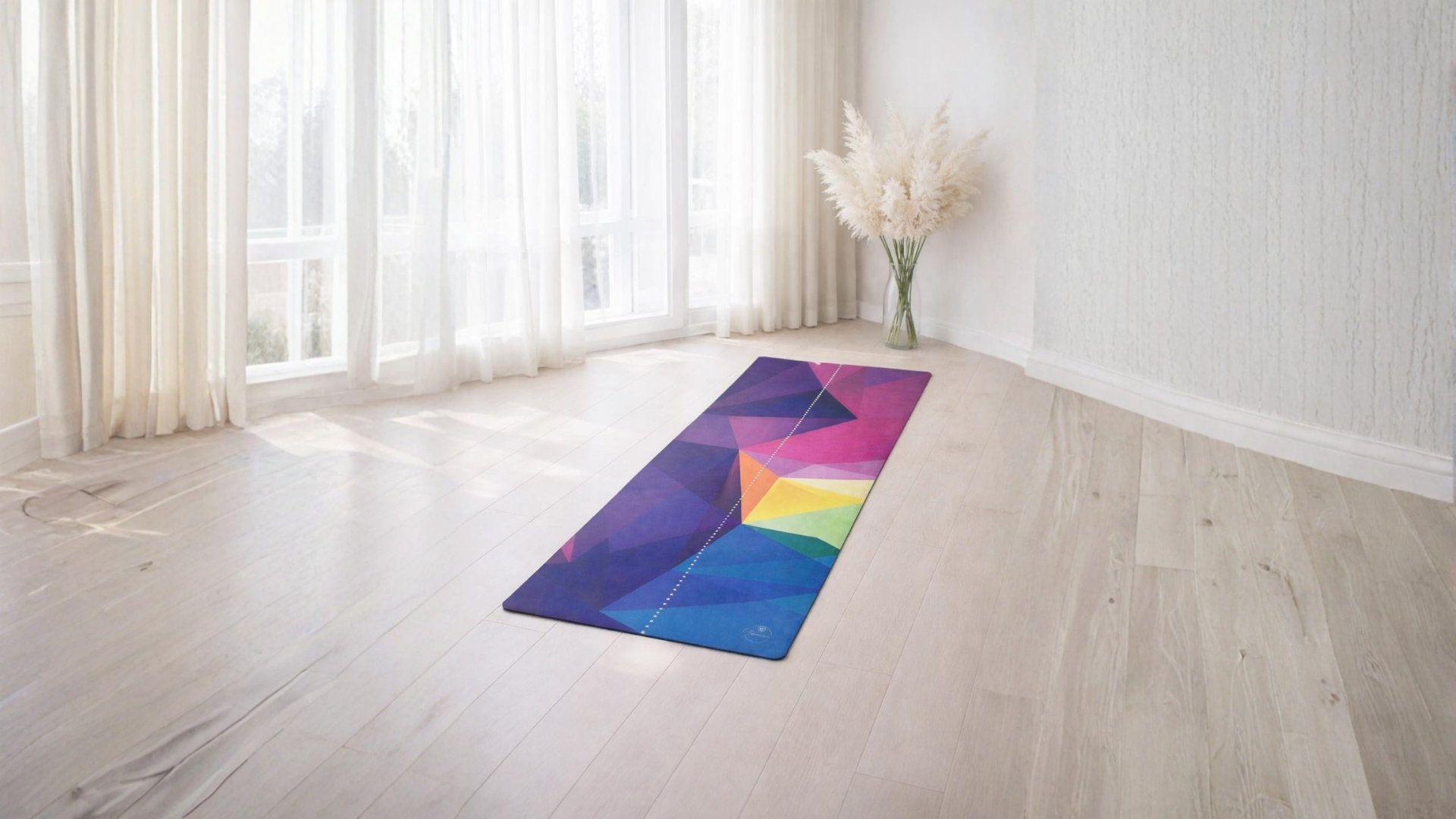 Một vài điểm đặc biệt về sản phẩm thảm yoga hình khối màu đỏ 6mm