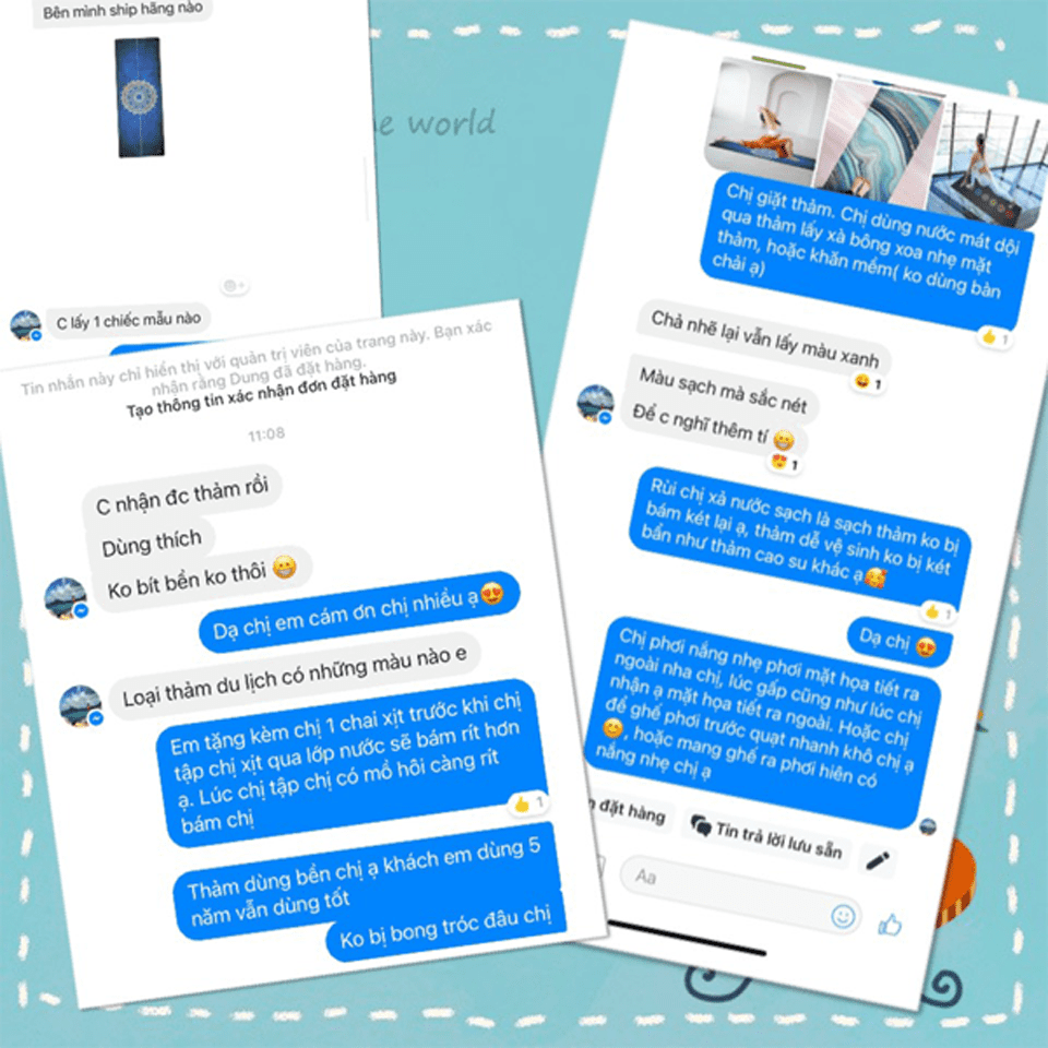 review thảm tập yoga yvonne