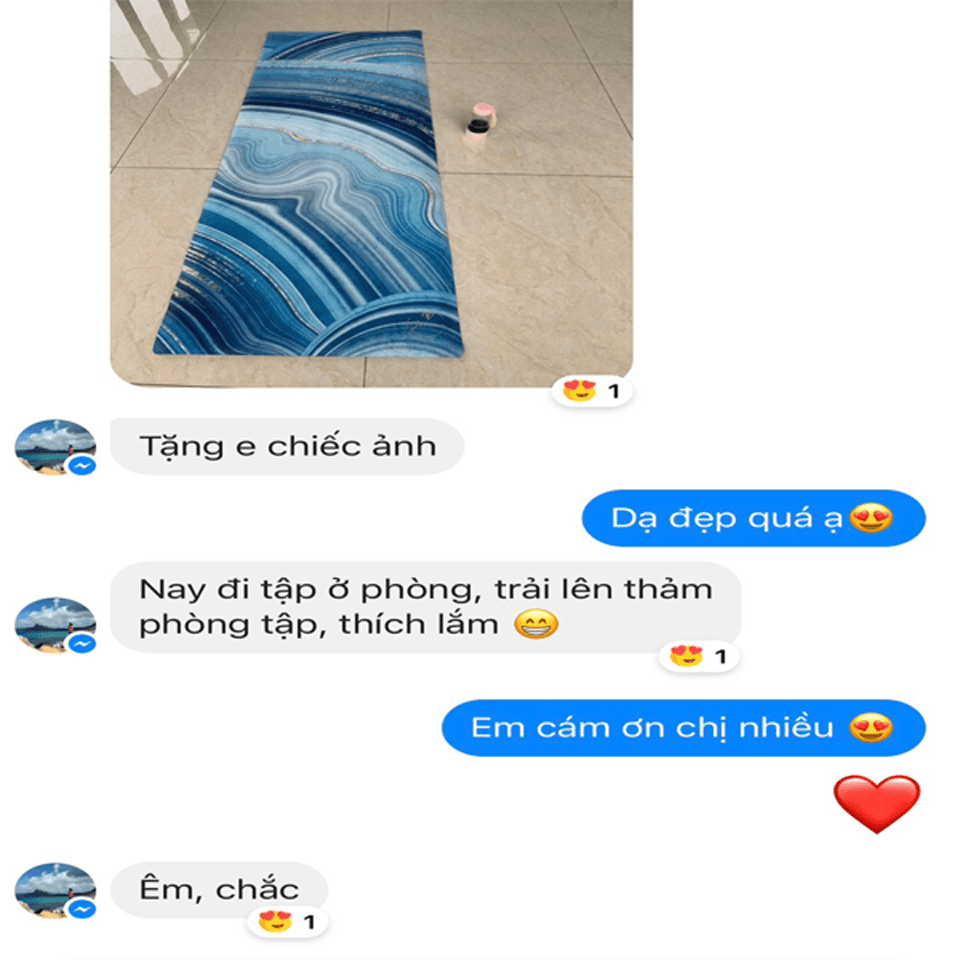 review thảm tập yoga yvonne