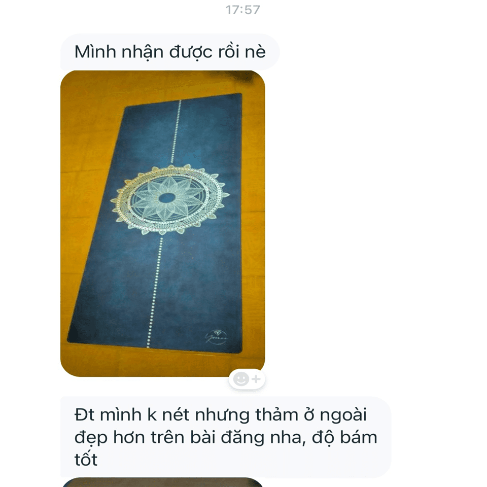review thảm tập yoga yvonne