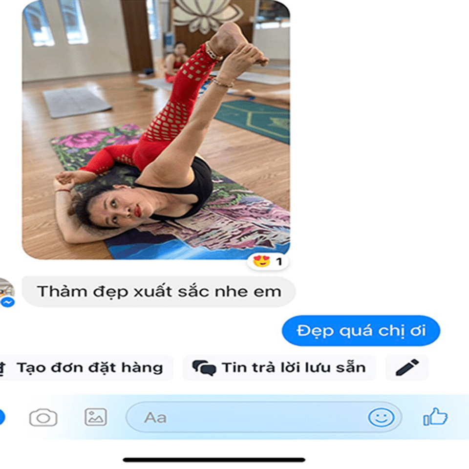 review thảm tập yoga yvonne