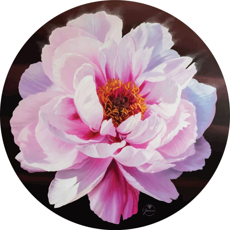 Thảm yoga tròn cao cấp chính hãng Yvonne