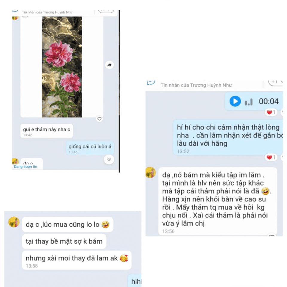 review thảm tập yoga yvonne