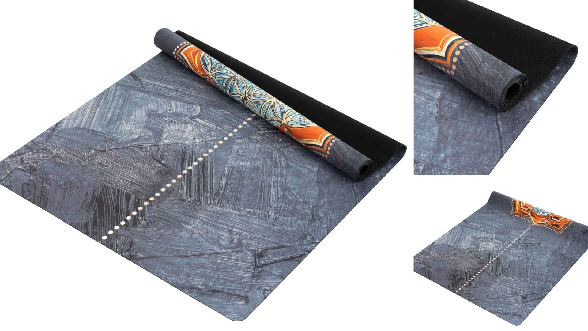 Thảm yoga mandala vintage 1.5mm - sản phẩm phù hợp cho chuyến du lịch của bạn